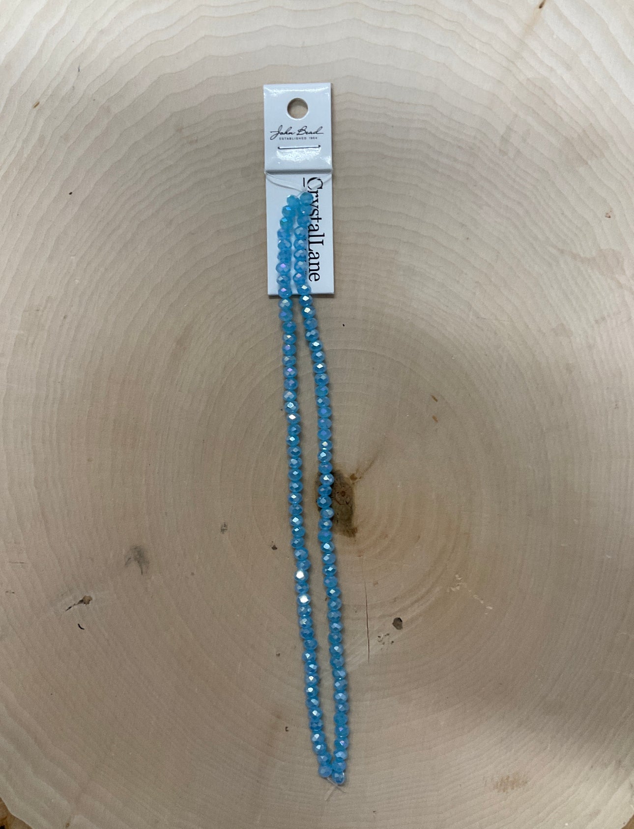 3x4mm Rondelle 2 Strands