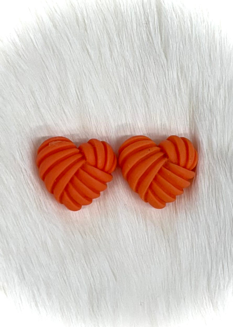 Yarn Heart Cabochons