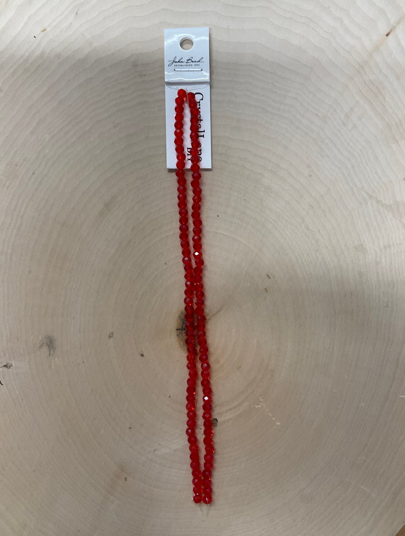 3x4mm Rondelle 2 Strands