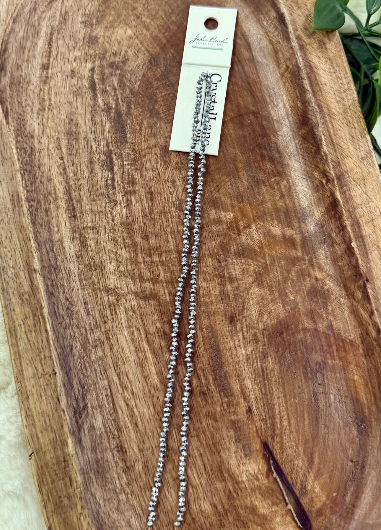 1.5x2.5mm Rondelle 2 Strands