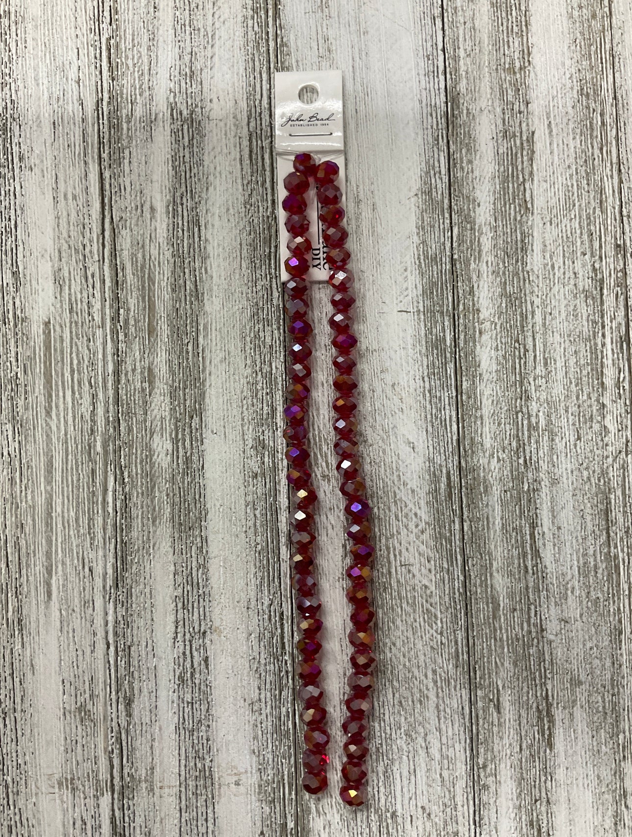 6x8mm Rondelle 2 Strands