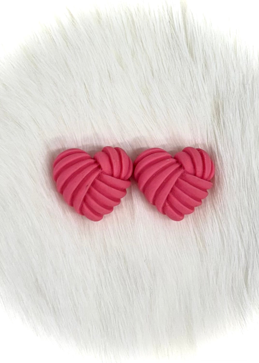 Yarn Heart Cabochons
