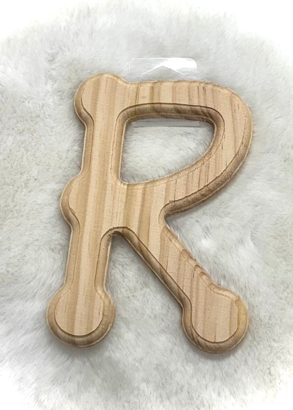 Light Wooden Alphabet Letters