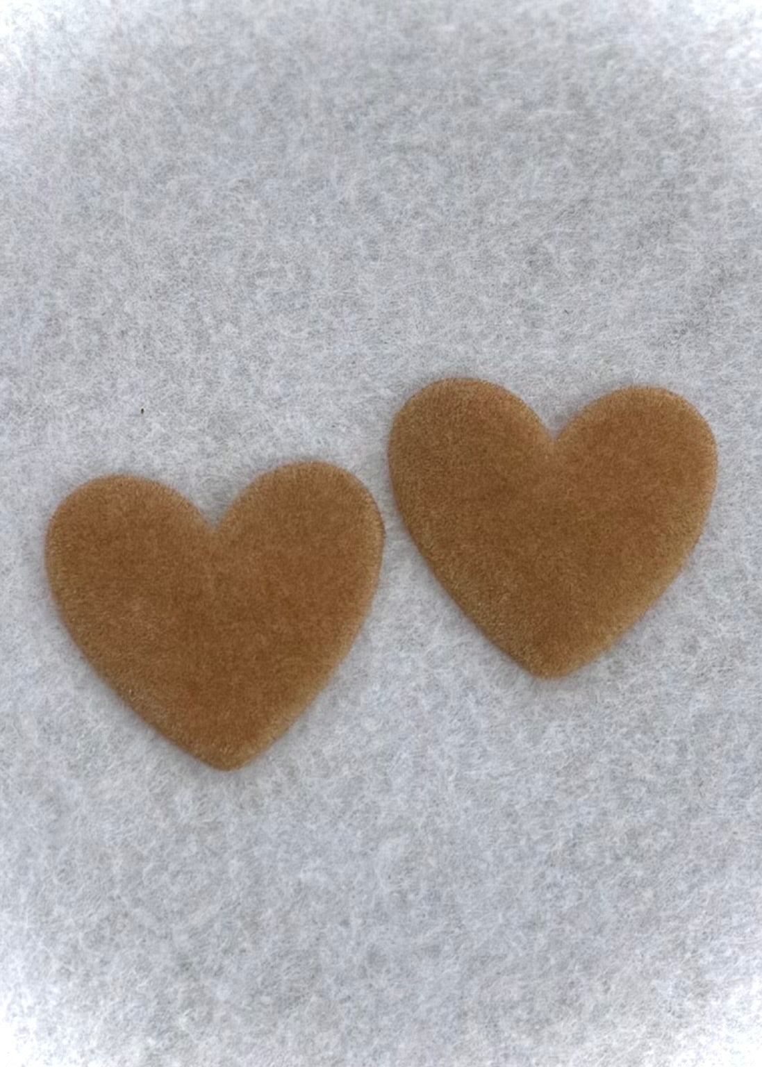 Medium Velvet Heart Cabochons