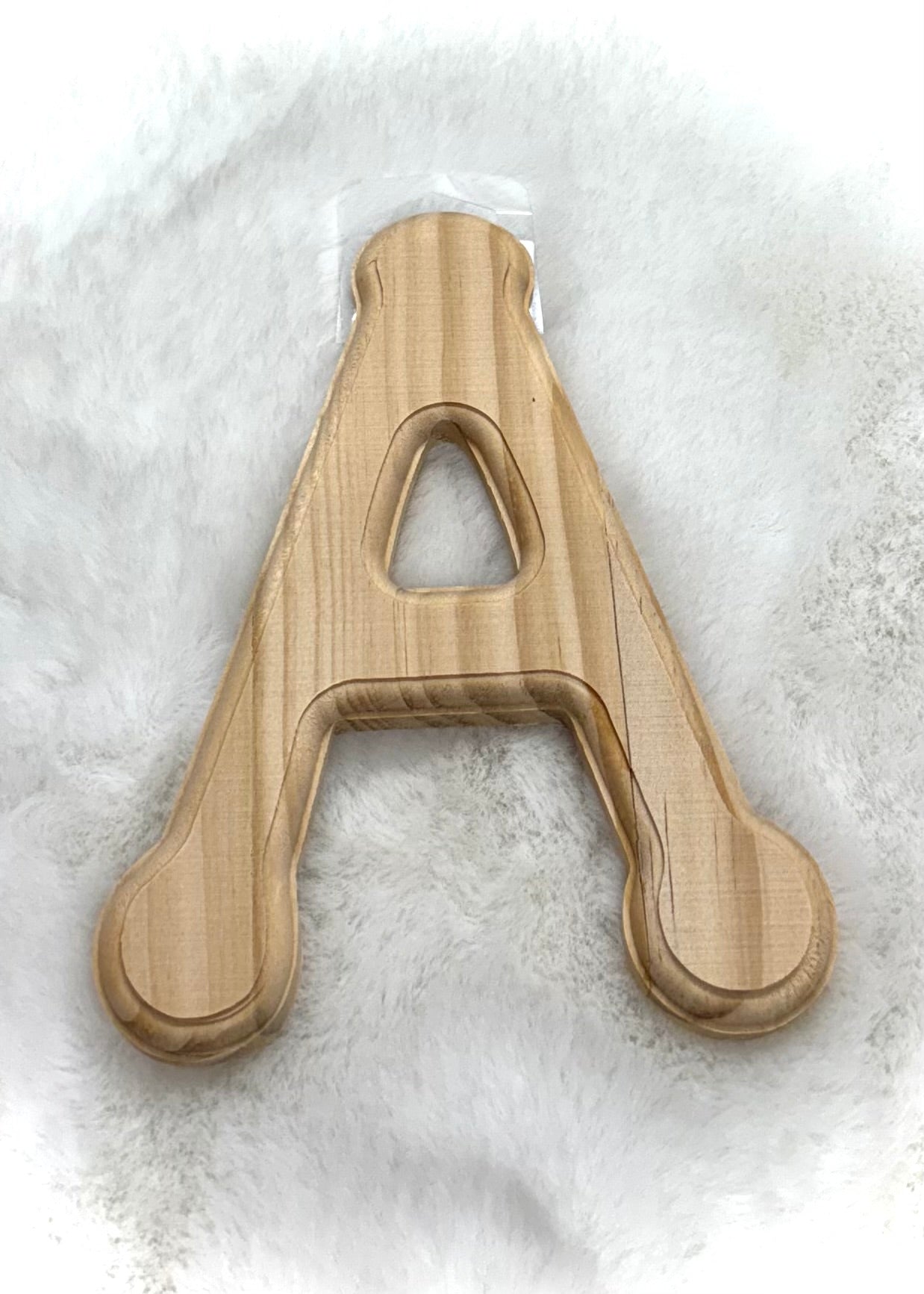 Light Wooden Alphabet Letters
