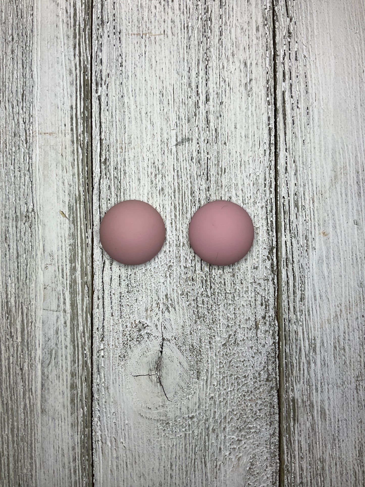 Large Circle Matte Cabochon