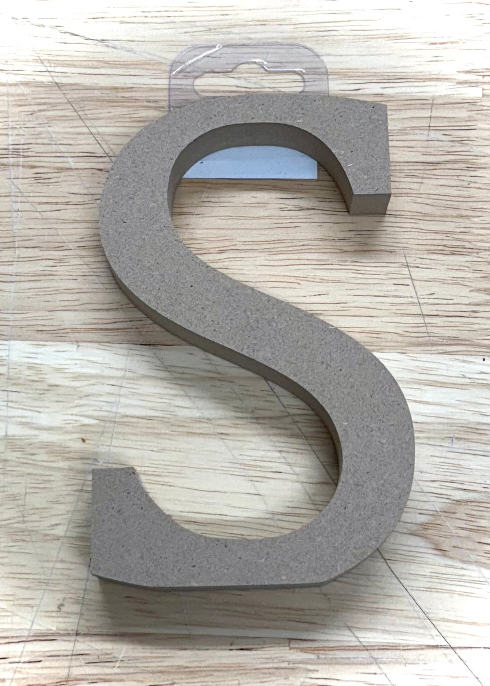 Wooden Alphabet Letters