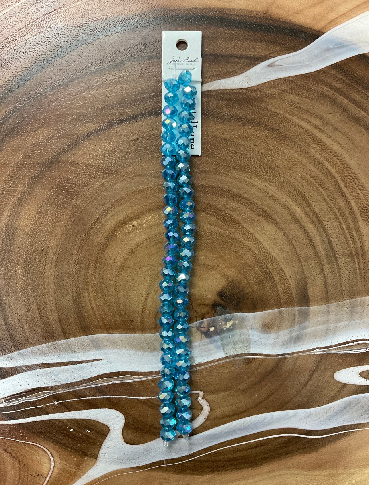 6x8mm Rondelle 2 Strands