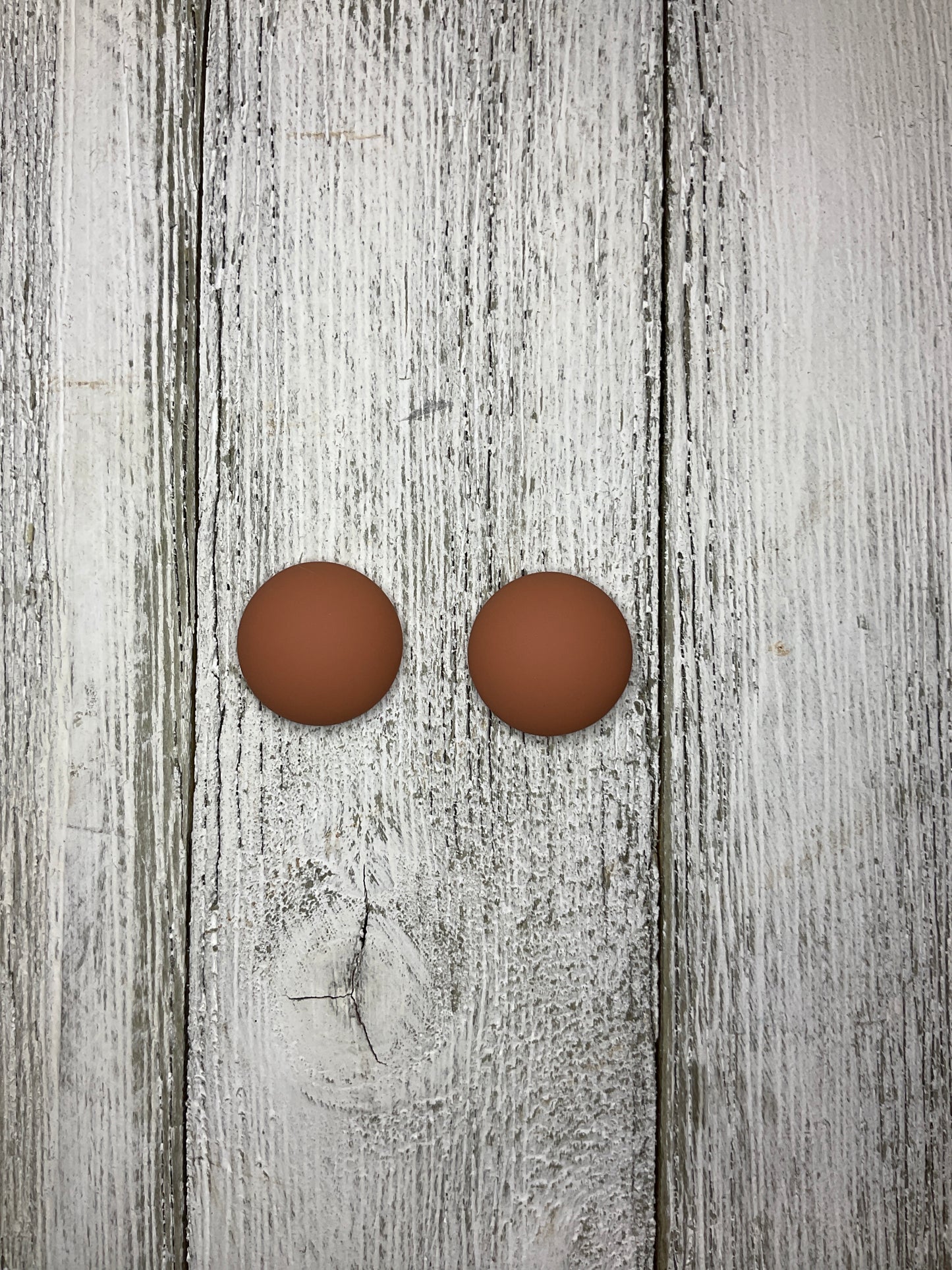 Large Circle Matte Cabochon