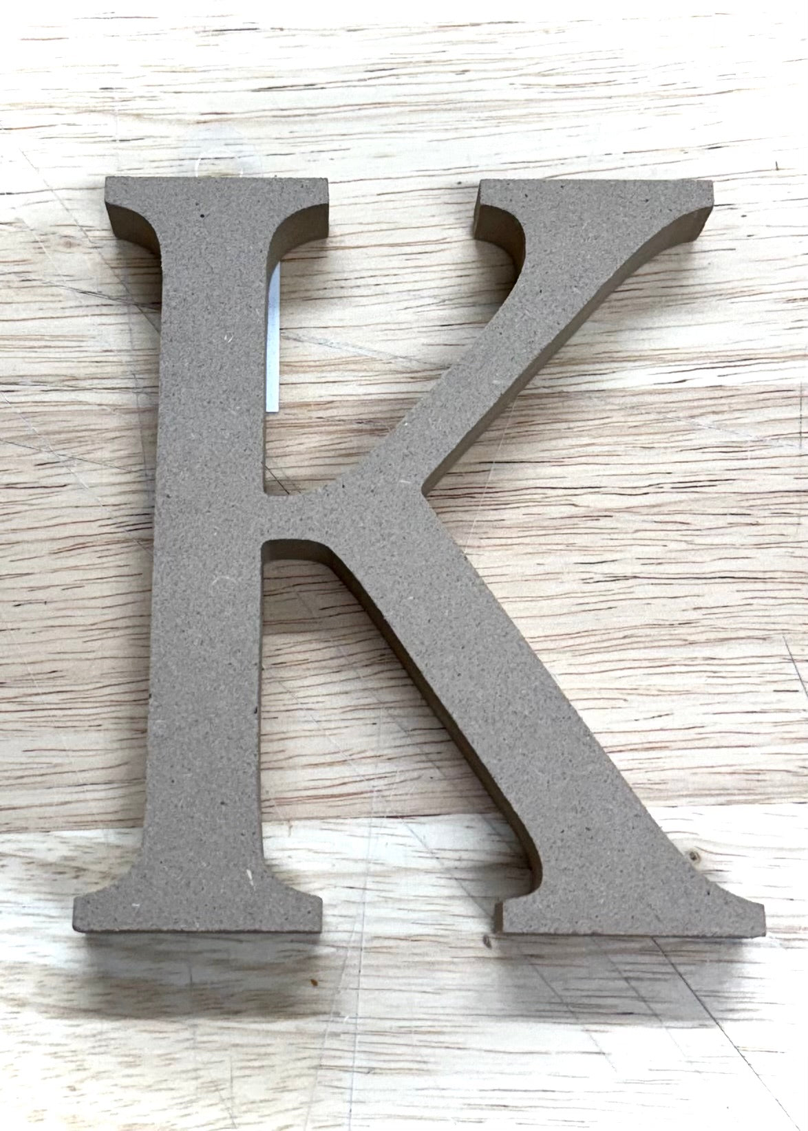 Wooden Alphabet Letters