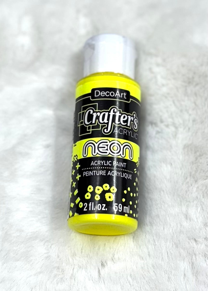 Acrylic Neon Paint Tubes