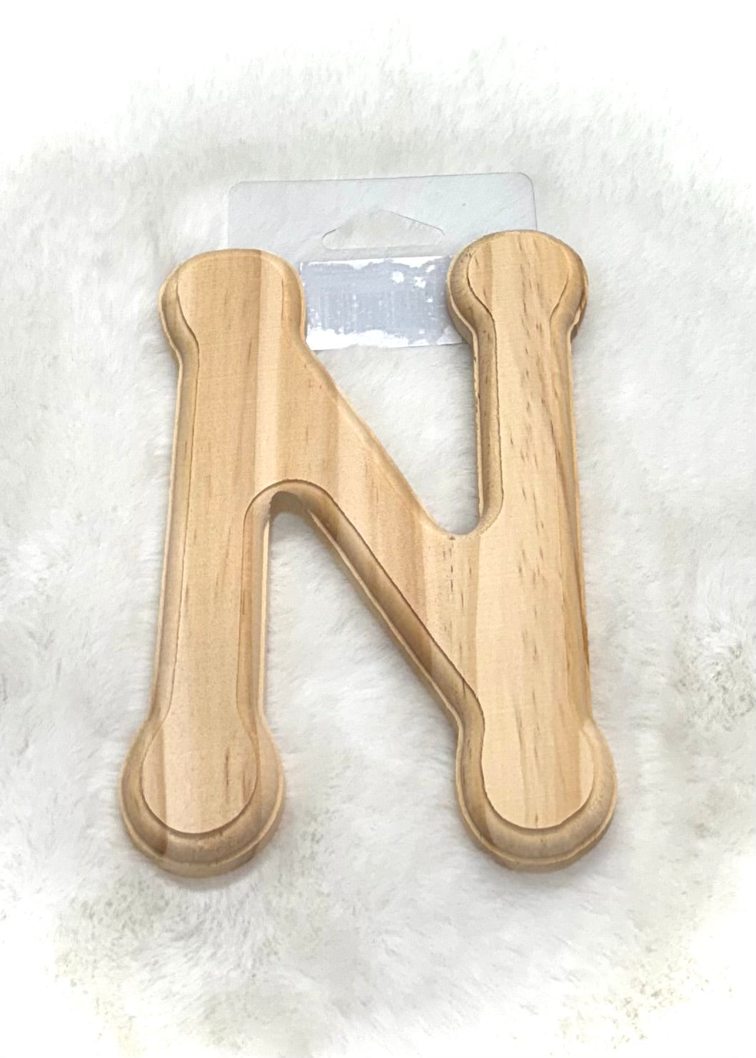 Light Wooden Alphabet Letters