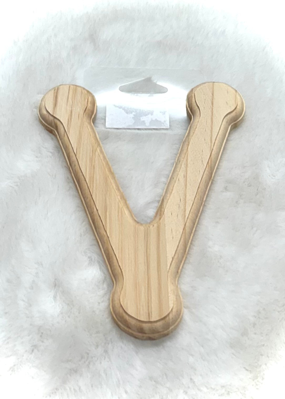 Light Wooden Alphabet Letters