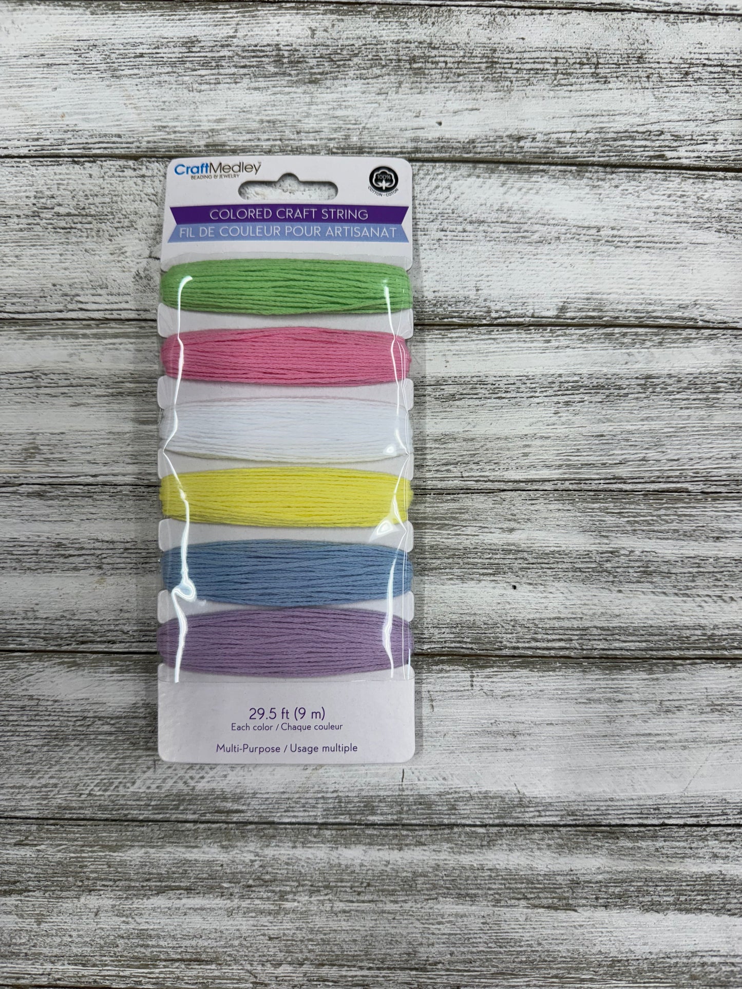 Colored Craft String
