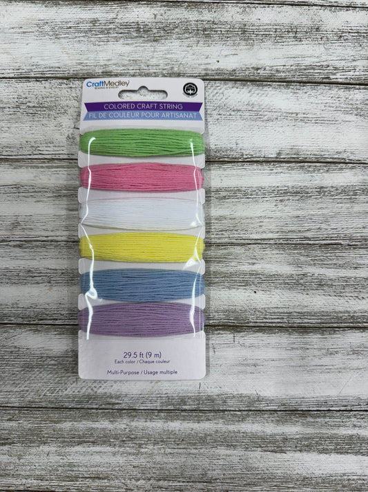 Colored Craft String