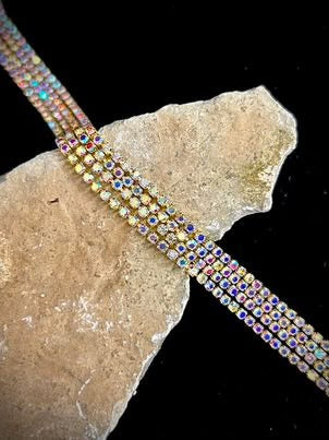 Metal Rhinestone Banding