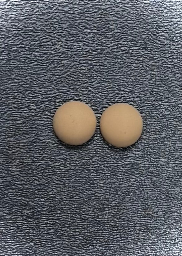 Small Matte Circle Cabochons