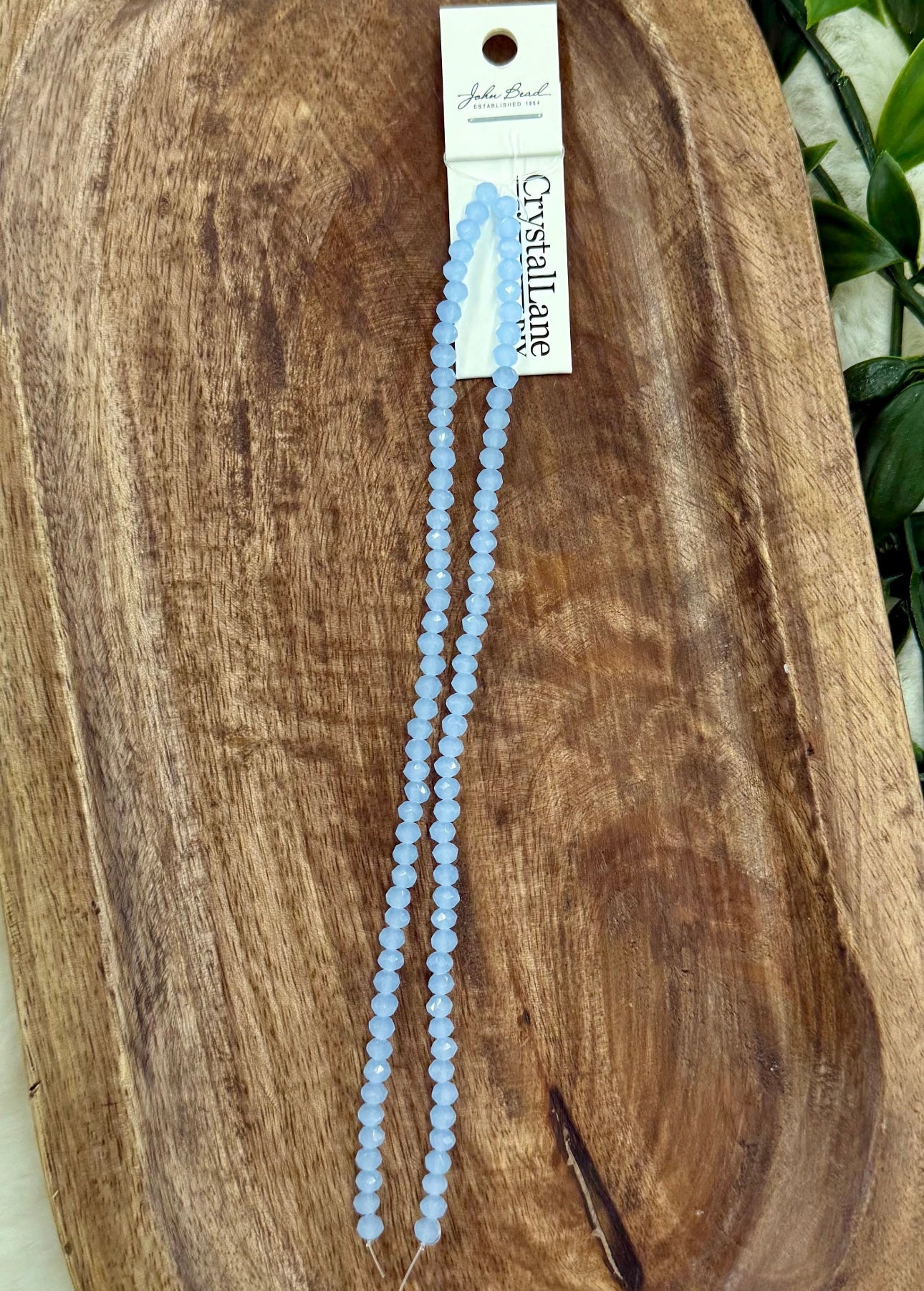 3x4mm Rondelle 2 Strands