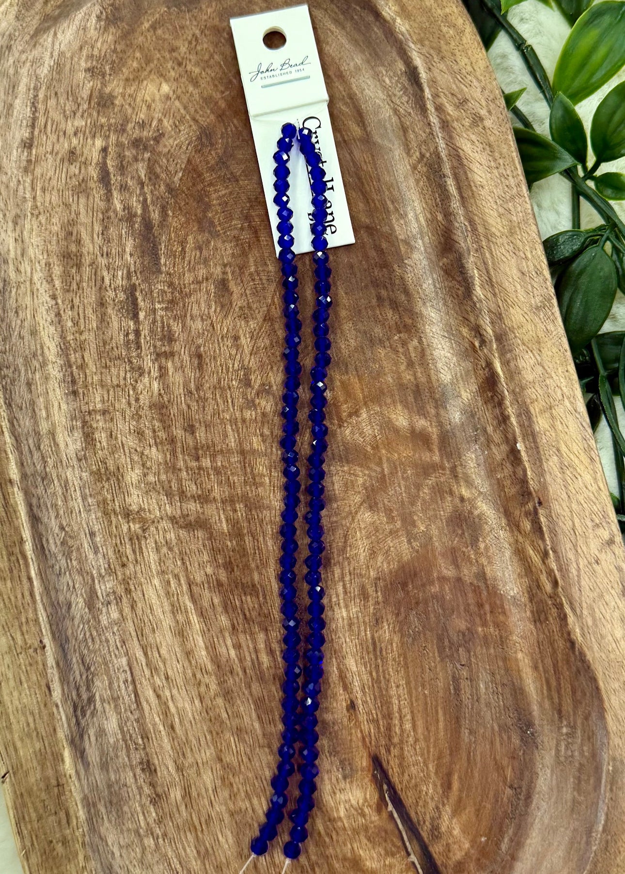 3x4mm Rondelle 2 Strands