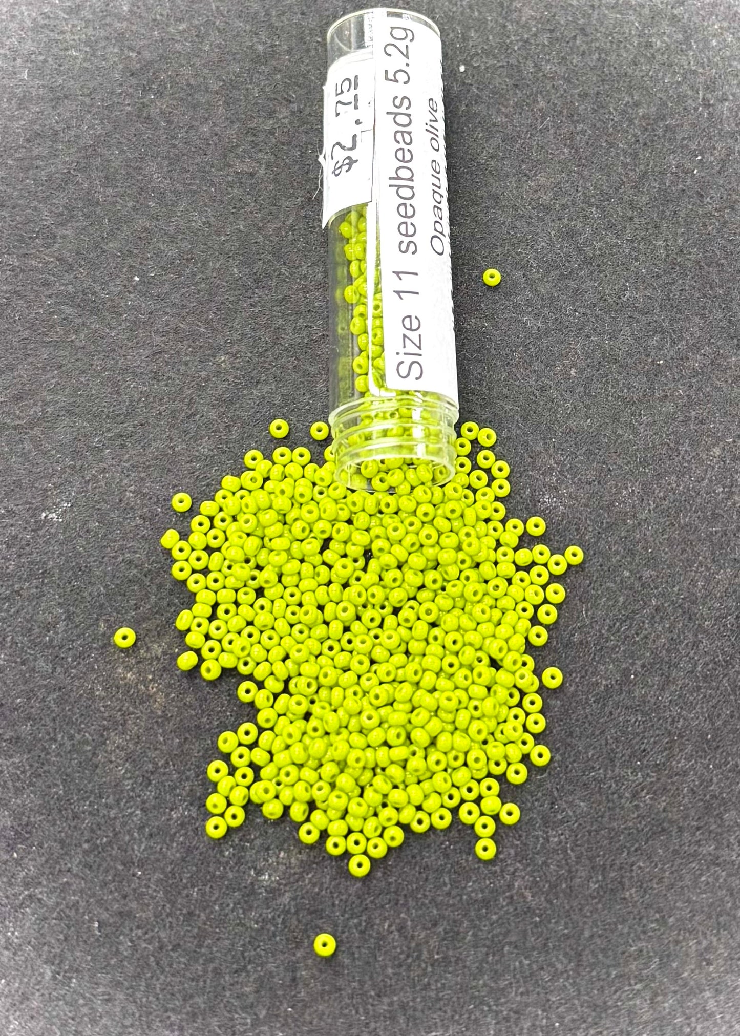 Size 11 Seed Beads 5.2g Vials