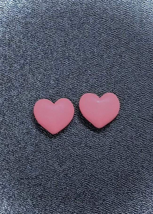 Mini Heart Cabochons