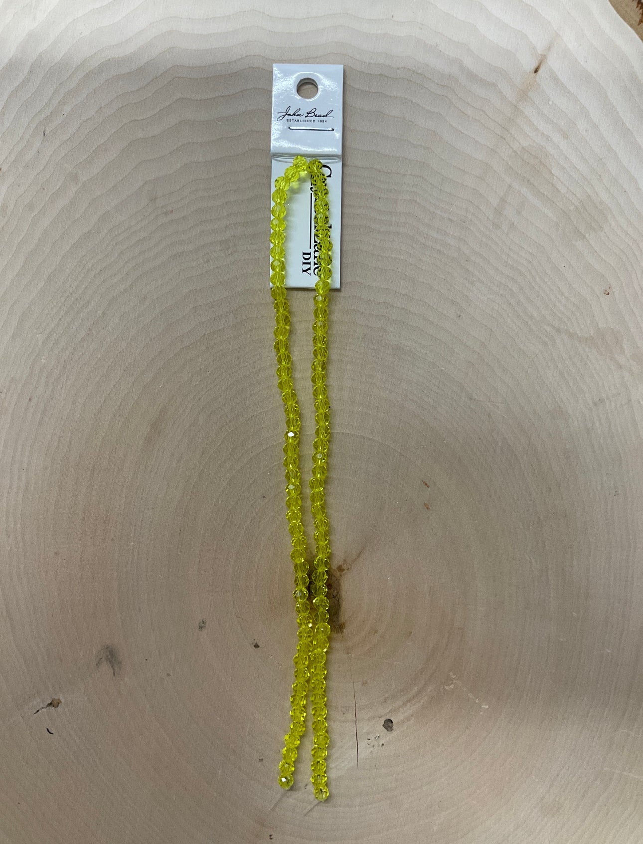 3x4mm Rondelle 2 Strands