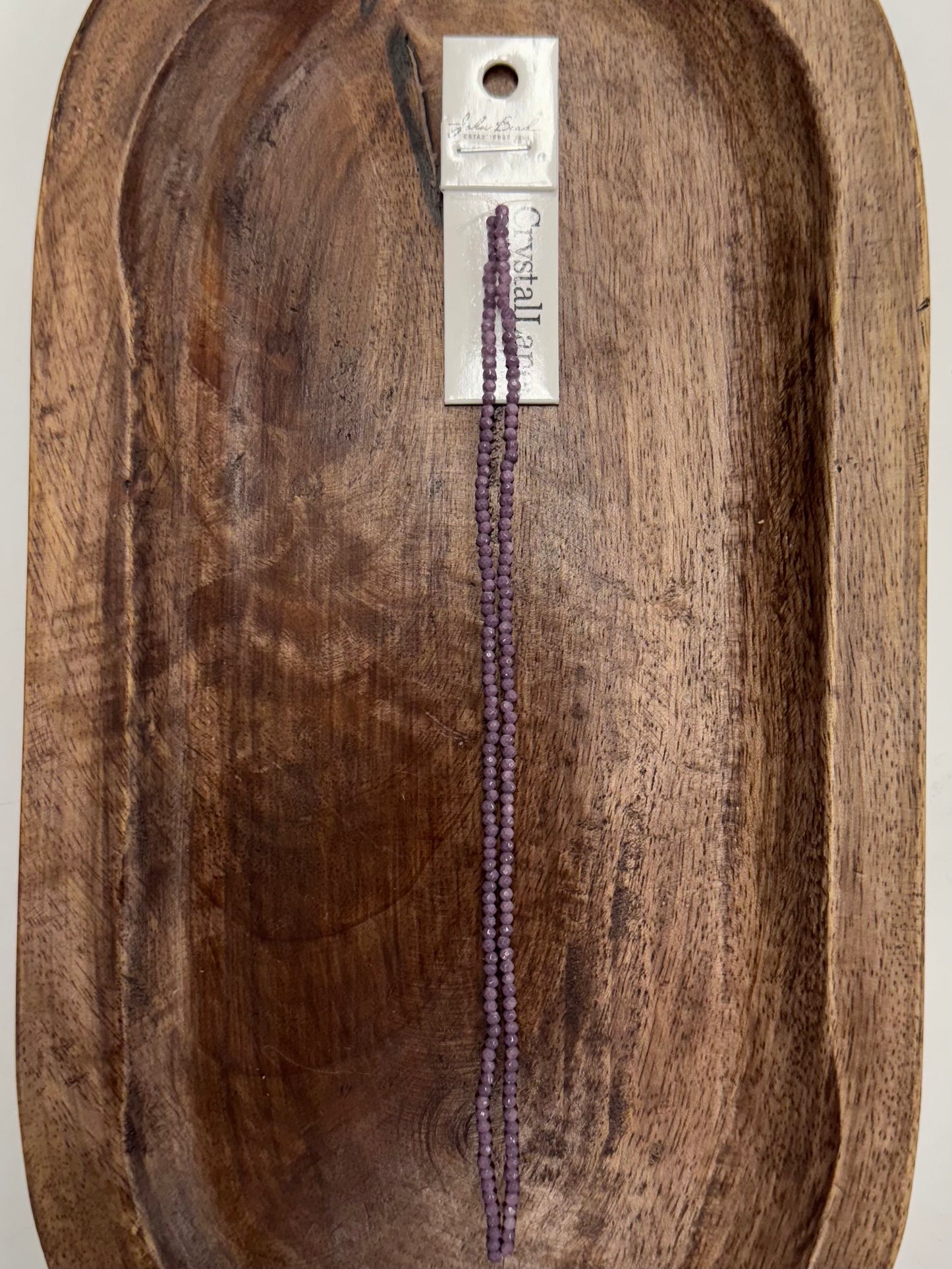 1.5x2.5mm Rondelle 2 Strands