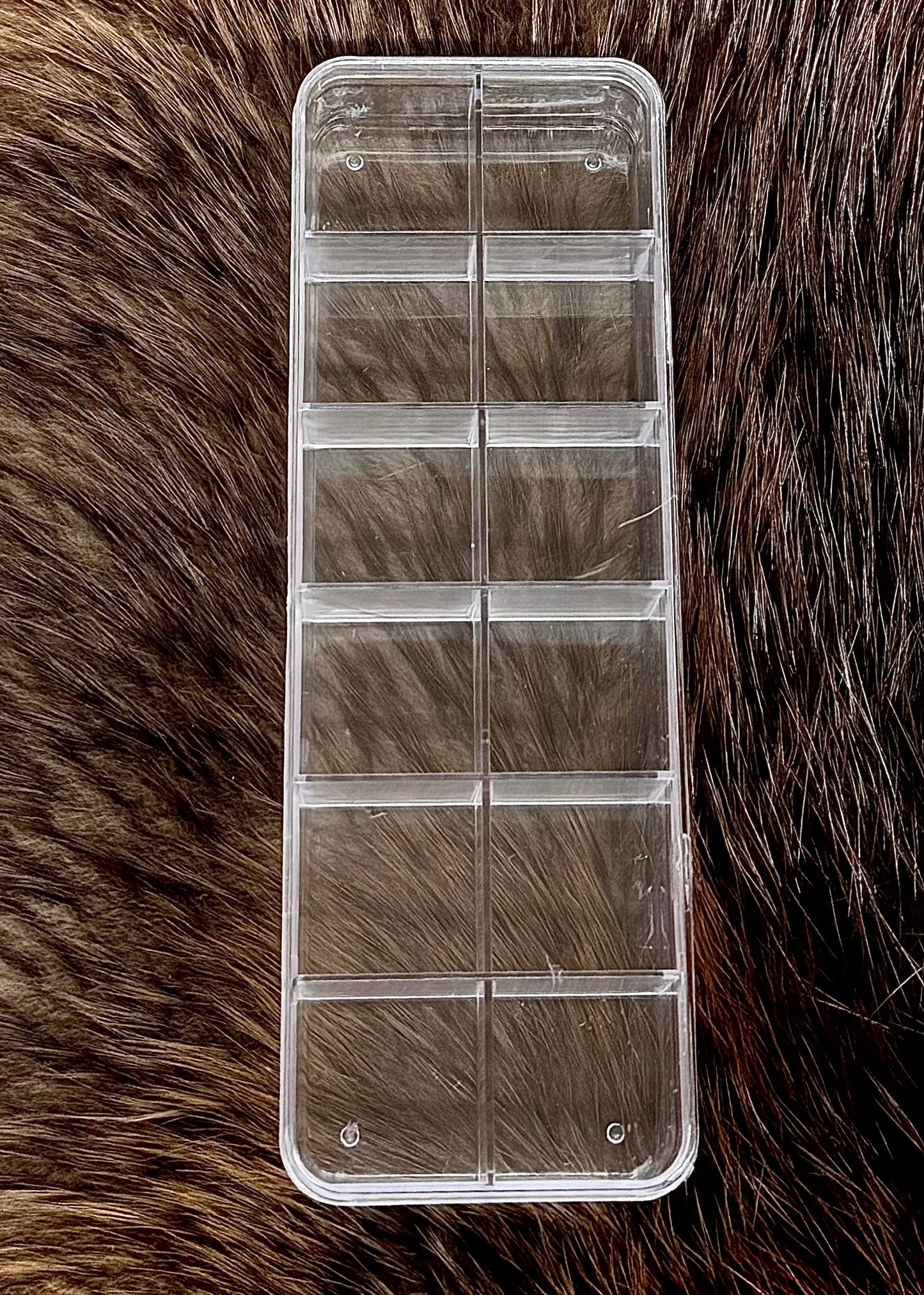 Clear Plastic 12 PC Organizer
