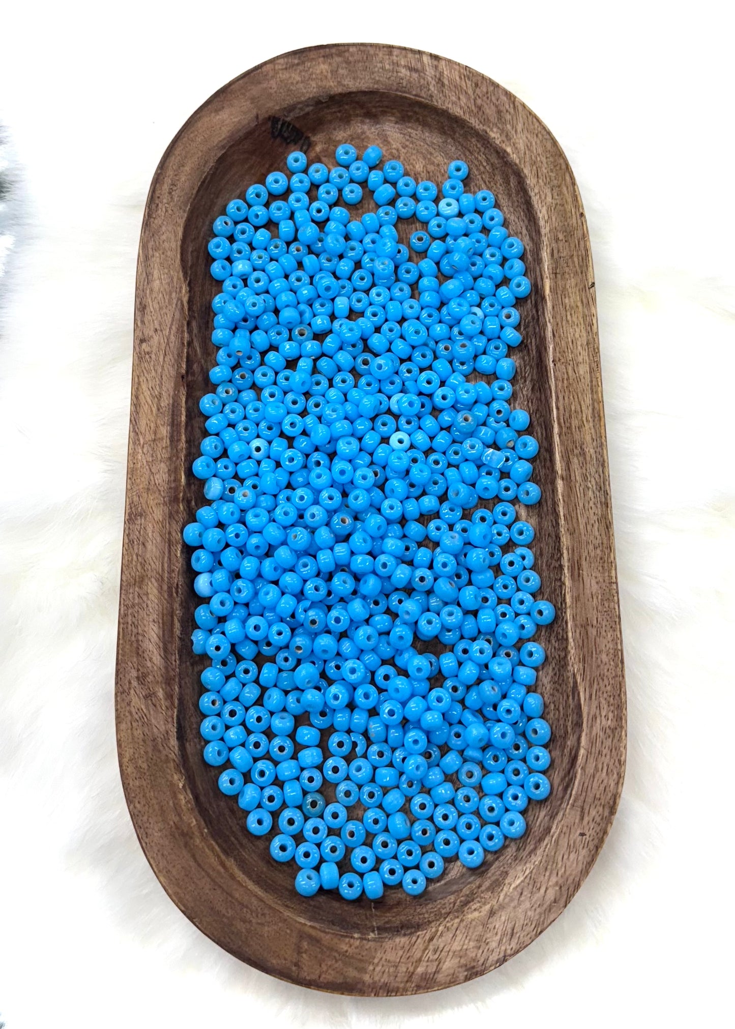 Glass Pony Beads