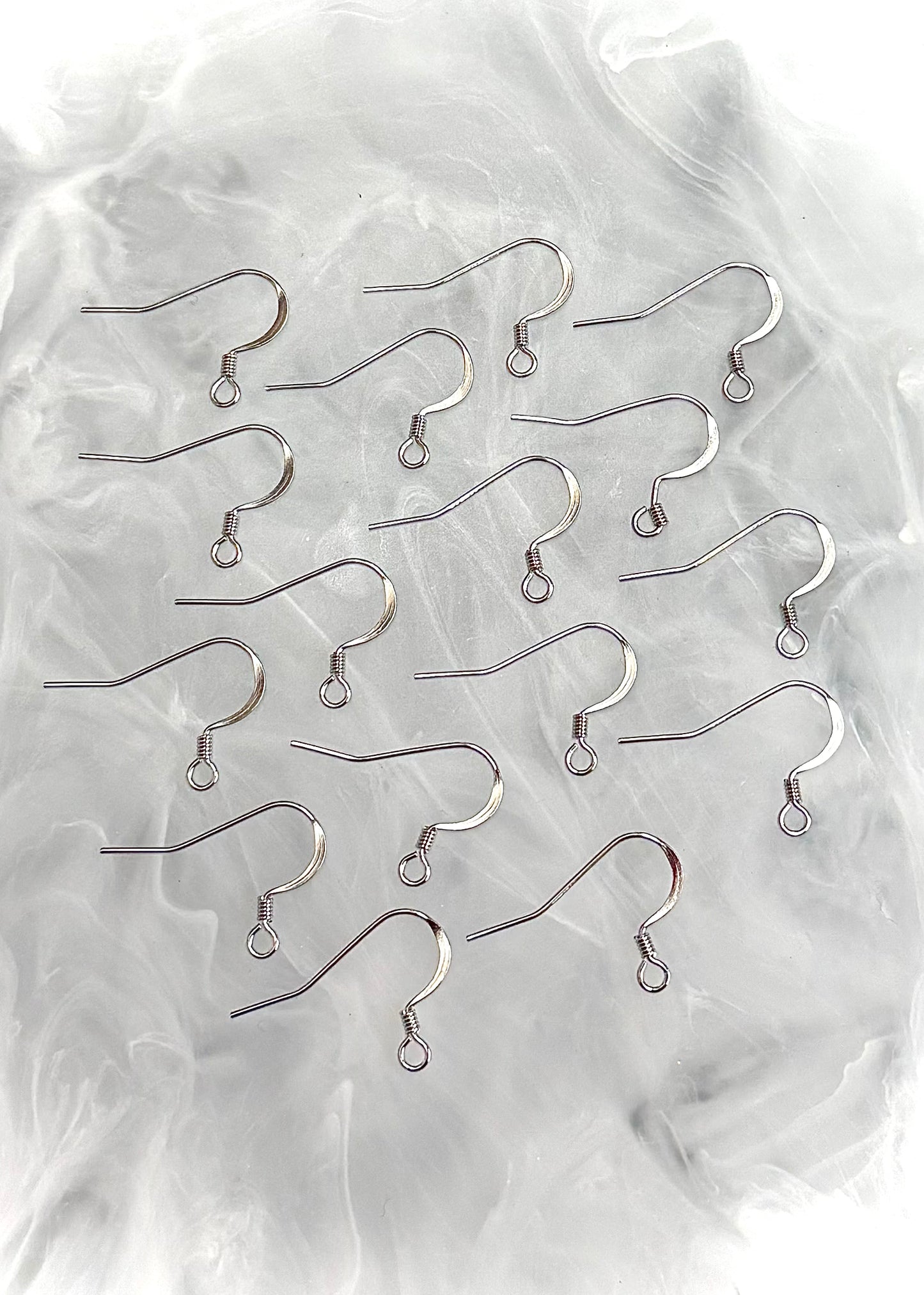 Gold & Silver Fish Hooks 8 PC