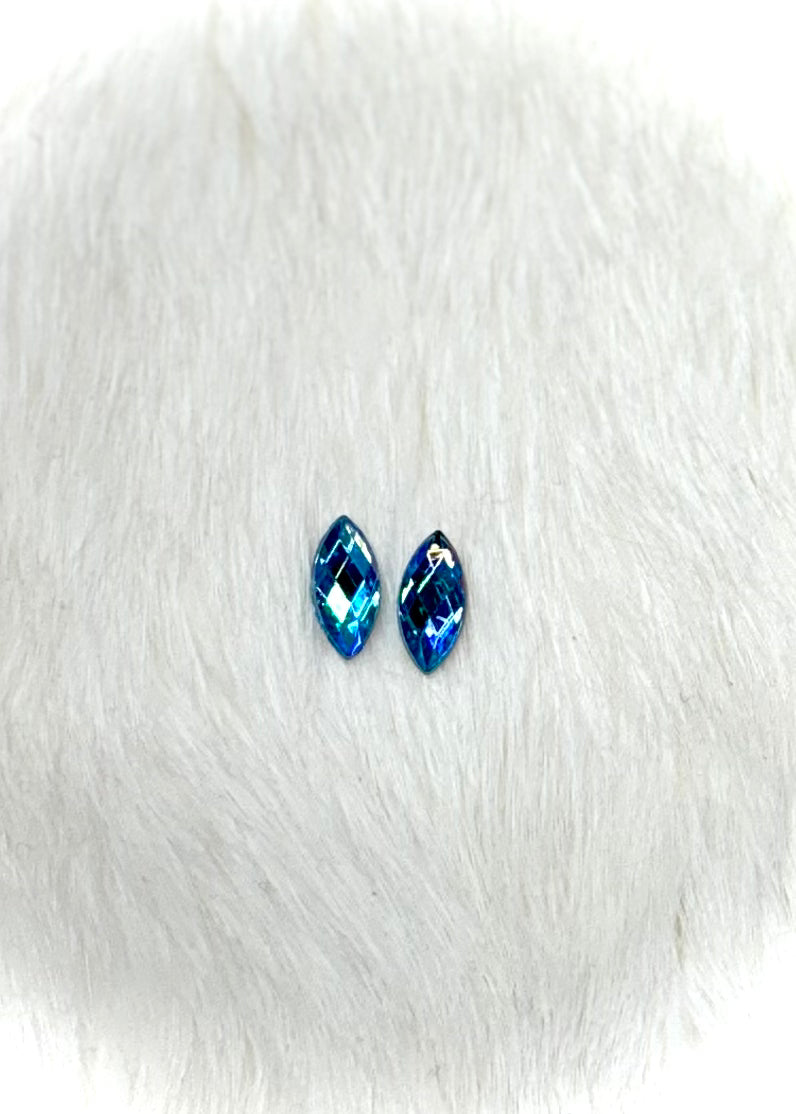 Marquise Glass Cabochons