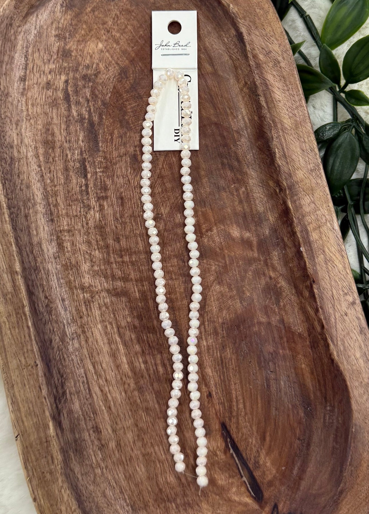 3x4mm Rondelle 2 Strands