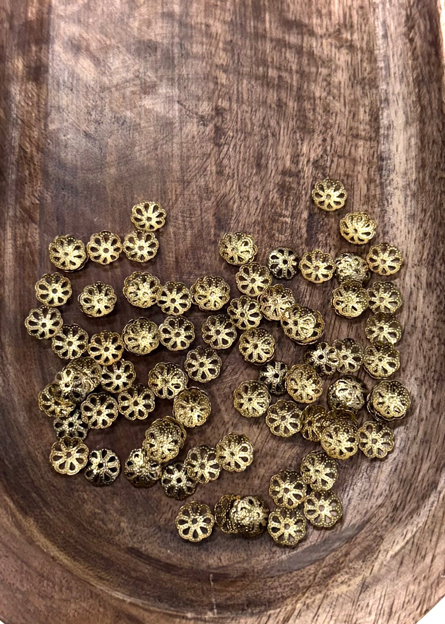 Czech Assorted Bead Caps