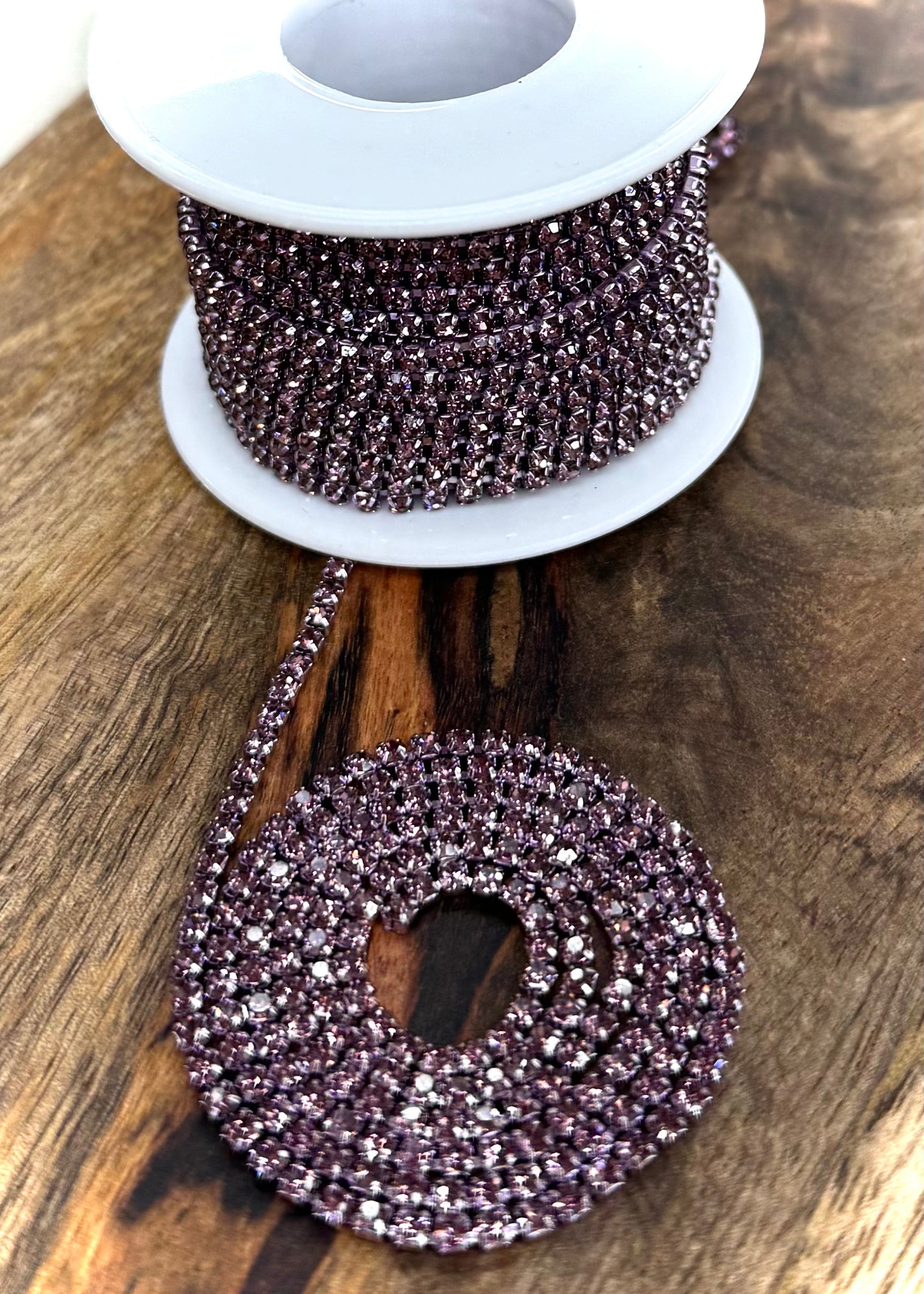 SS8 Metal Rhinestone Banding