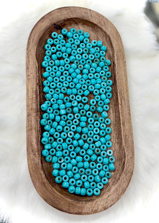 Glass Pony Beads