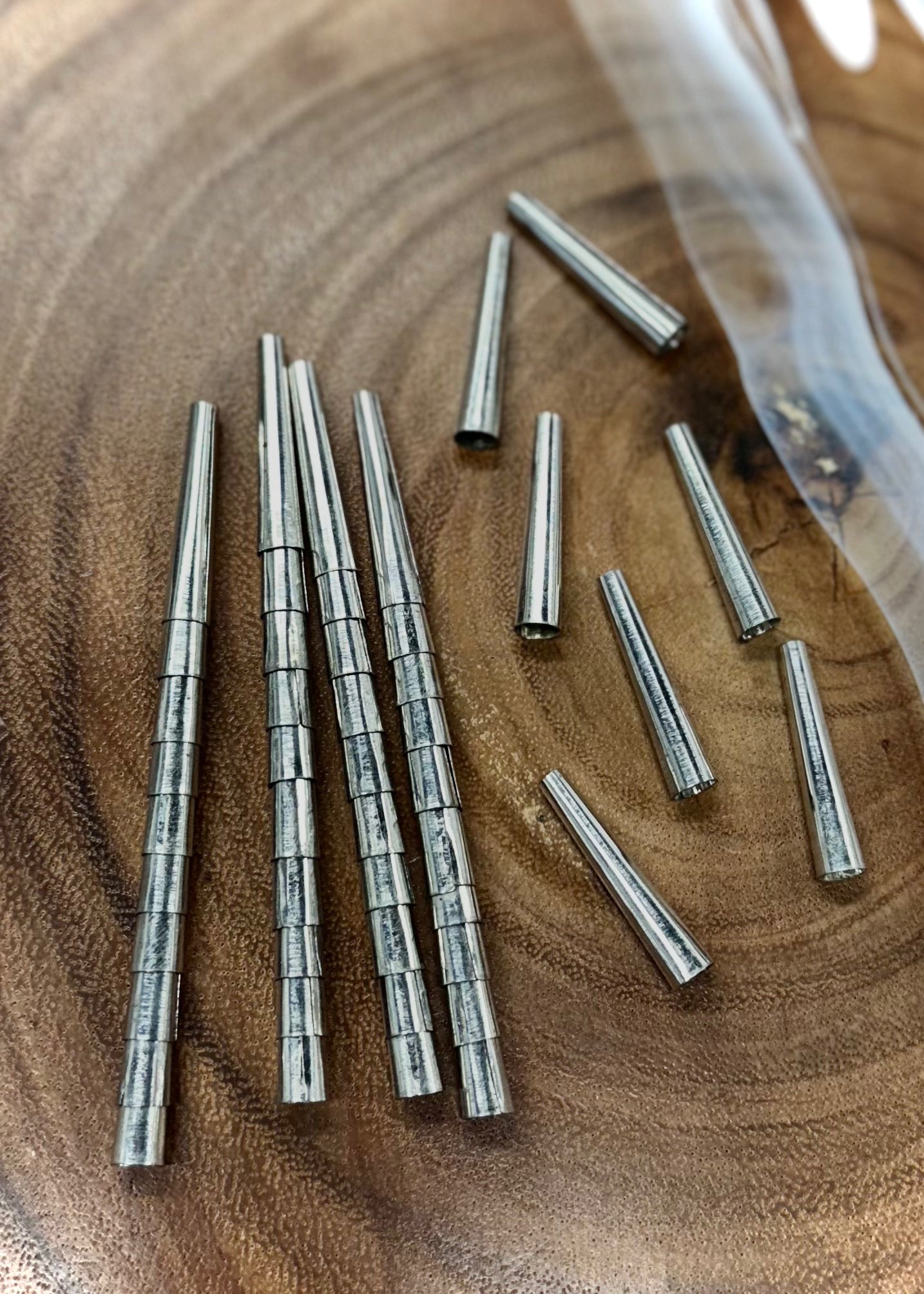 Silver Iron Small Cones