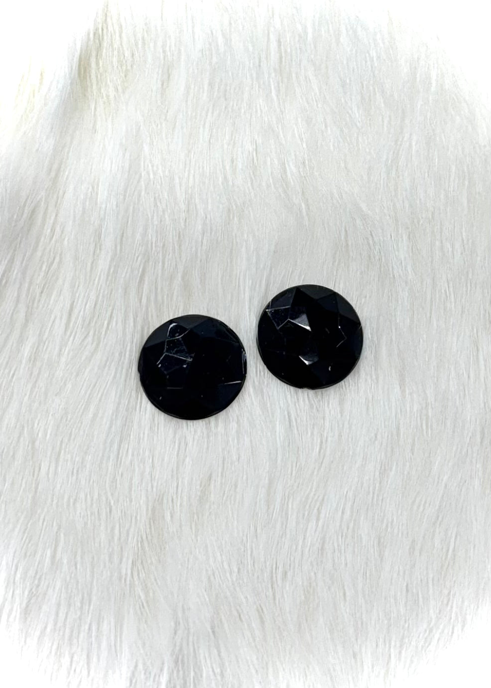 Black Shiny Gem Cabochon