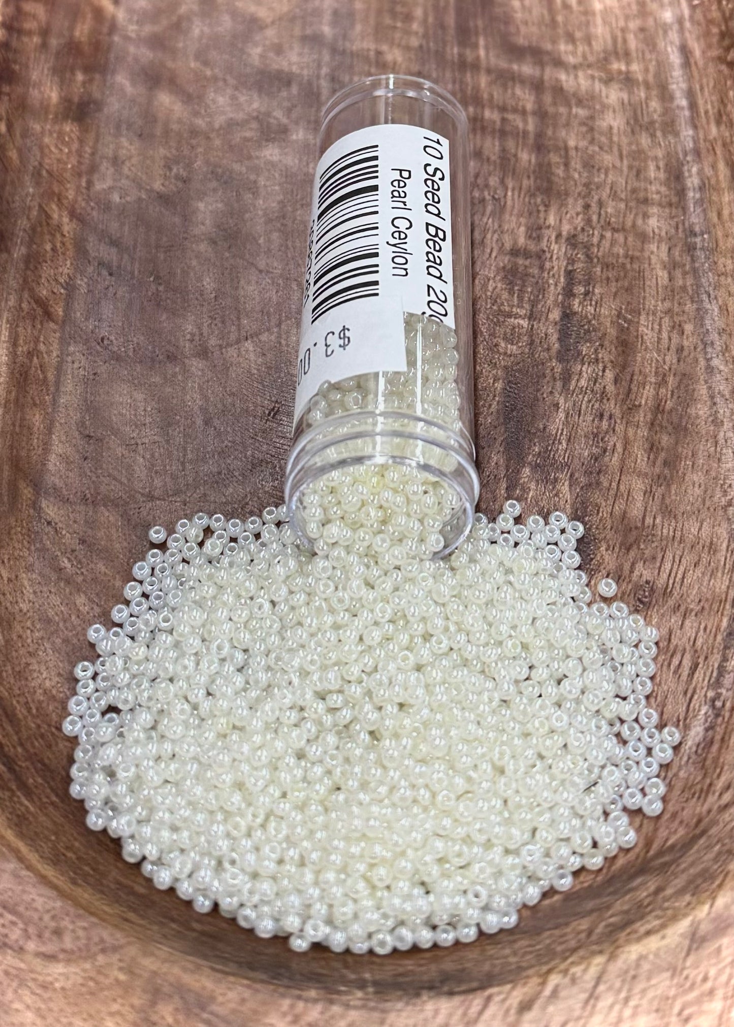 Size 10 Seed Bead 20g Vials