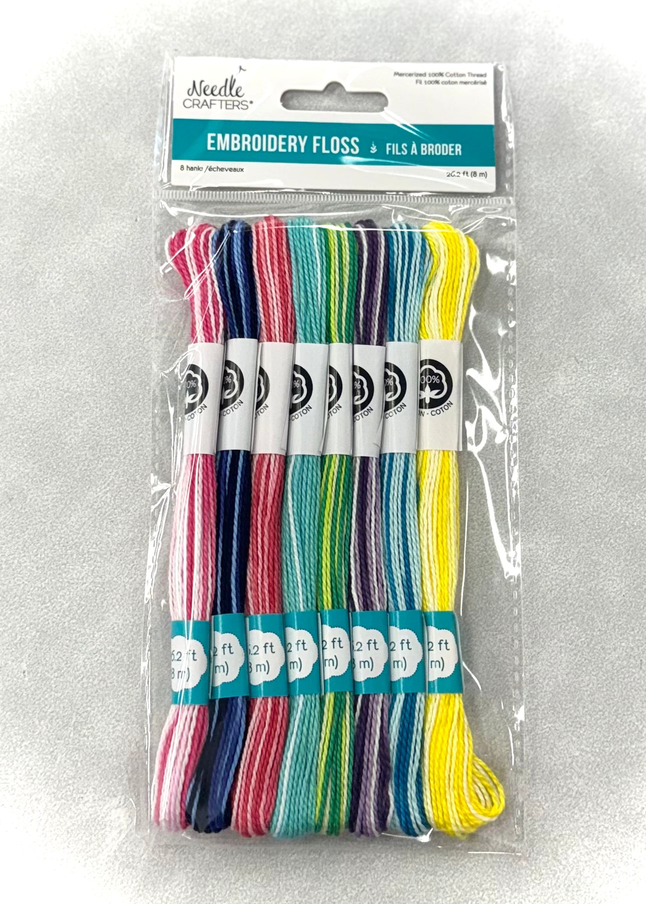 8m Cotton Embroidery Hanks