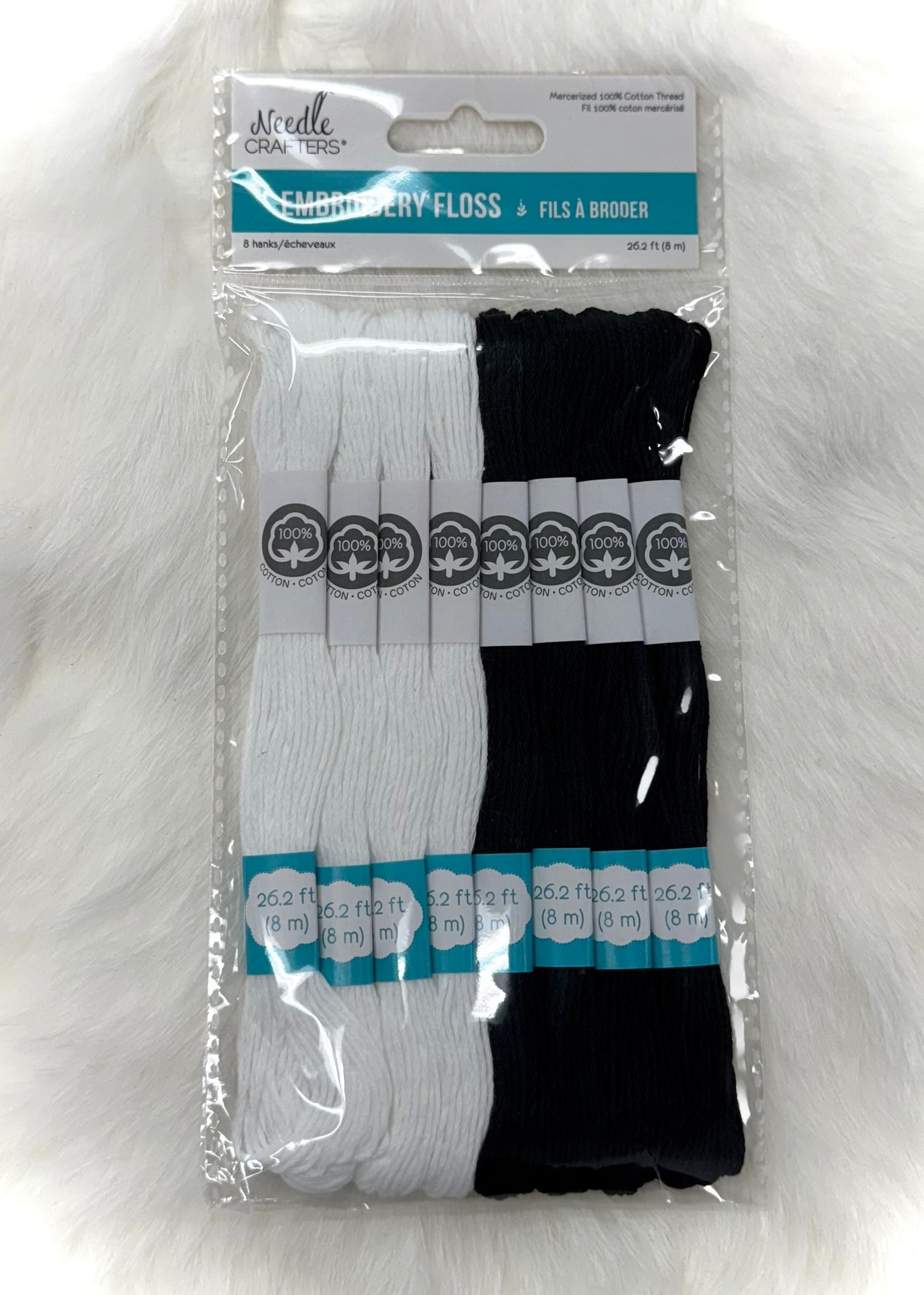 8m Cotton Embroidery Hanks