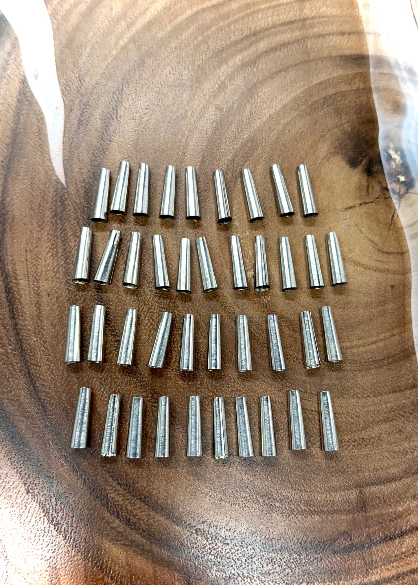 Silver Iron Small Cones