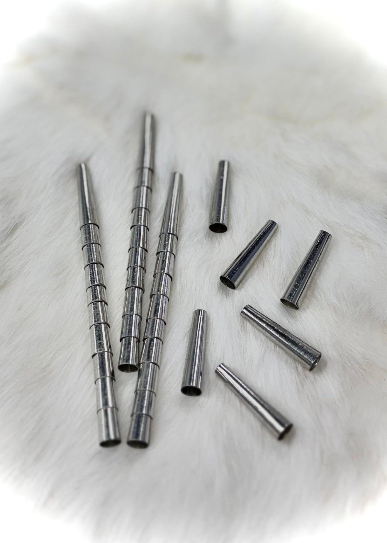 Silver Iron Small Cones