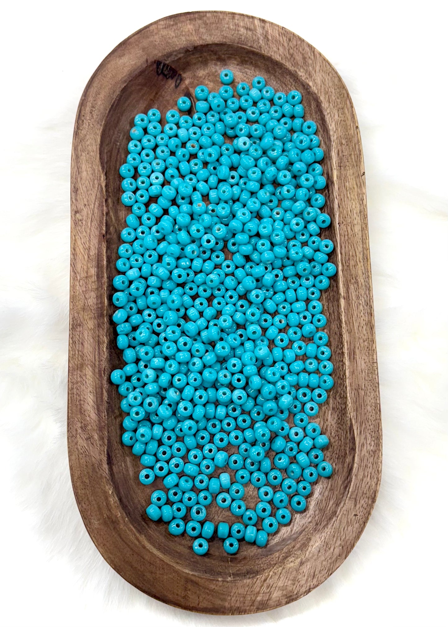 Glass Pony Beads