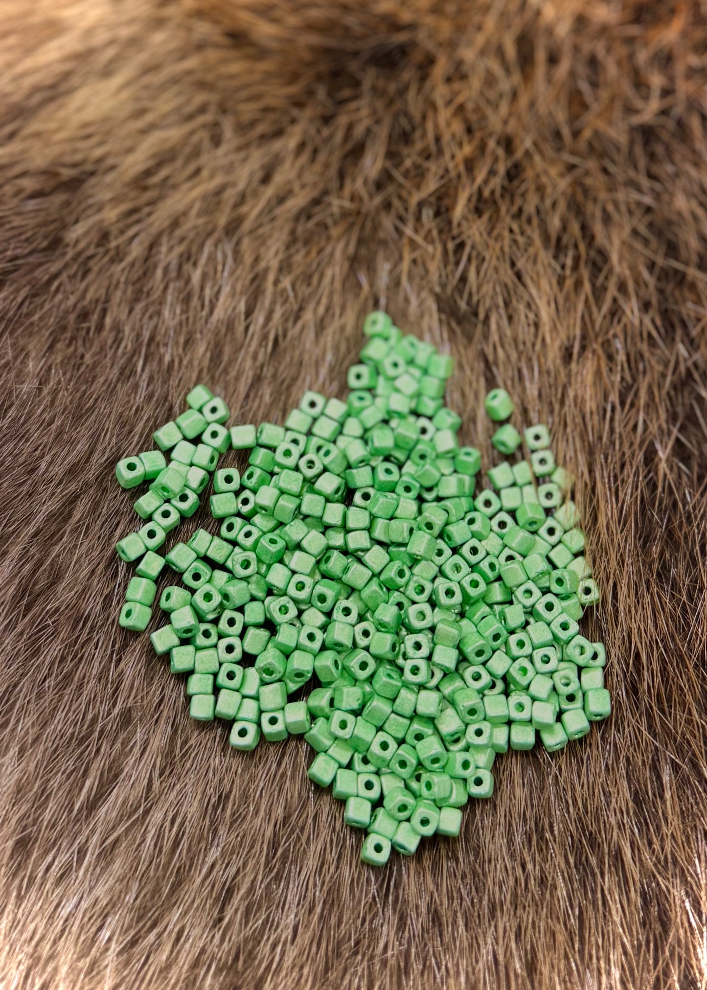 Square Czech Bead Vials