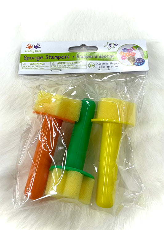 3 Piece Sponge Stampers