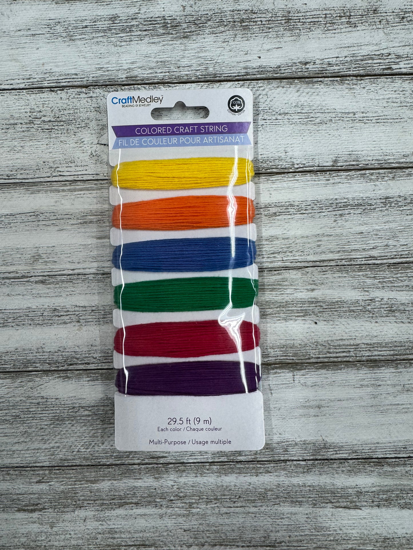 Colored Craft String
