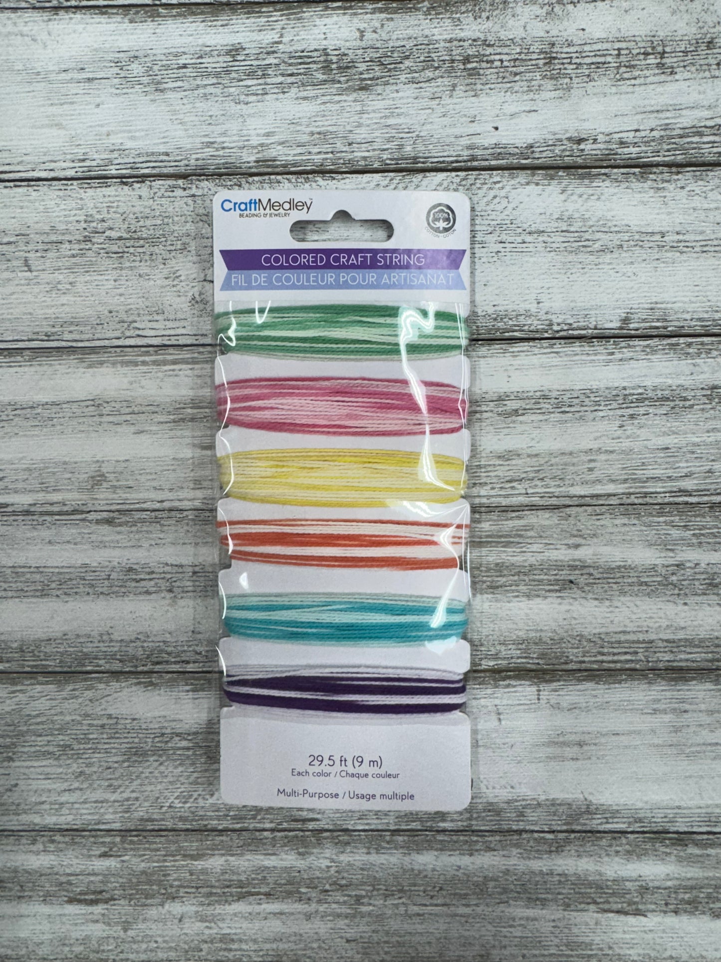 Colored Craft String