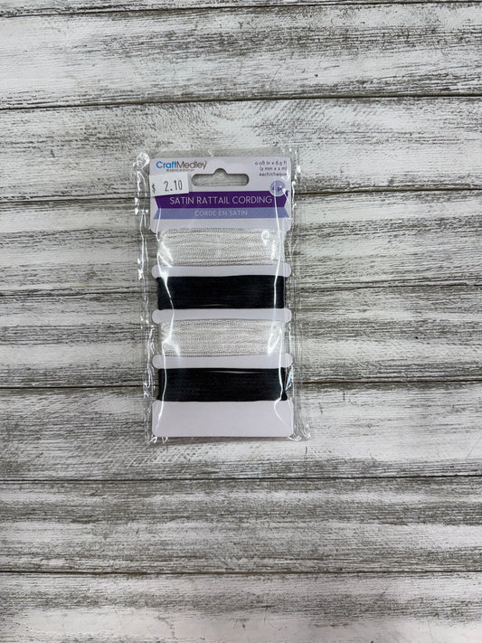 Satin Rattail Cording 4PC