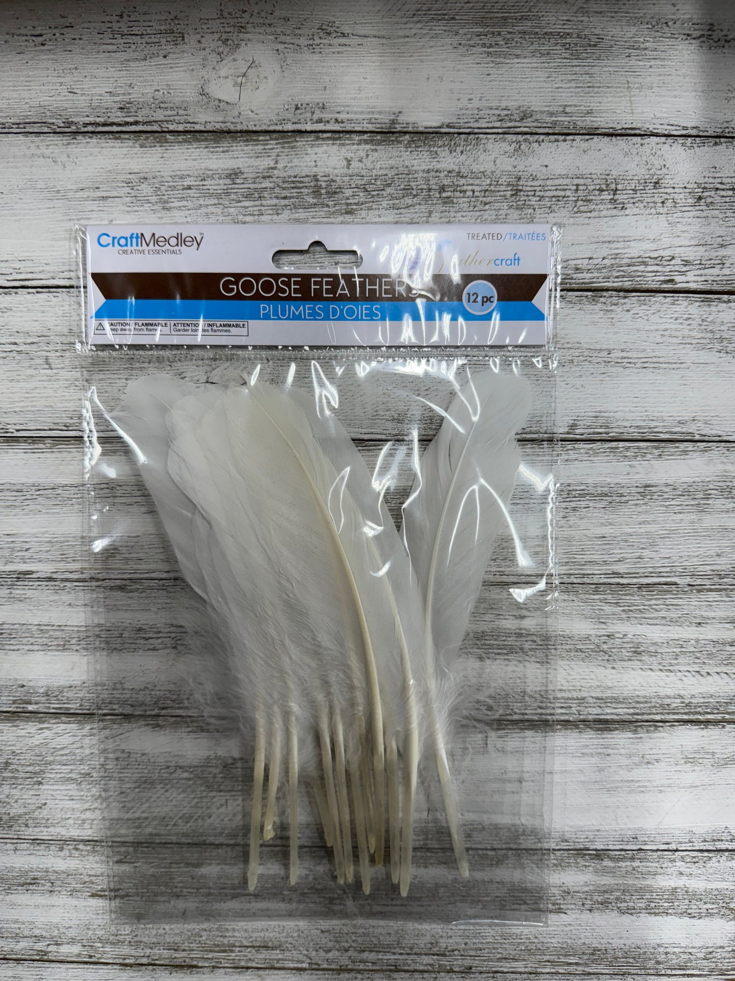 Goose Feathers 12PC