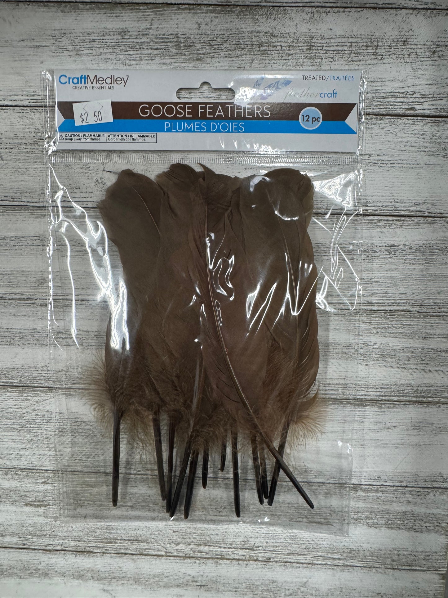 Goose Feathers 12PC